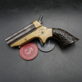 Pistolet de Collection de Poche Sharps Pepperbox Beaux canons calibre 22