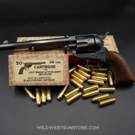 Boite de 50 cartouches calibre .45 Long Colt poudre noire