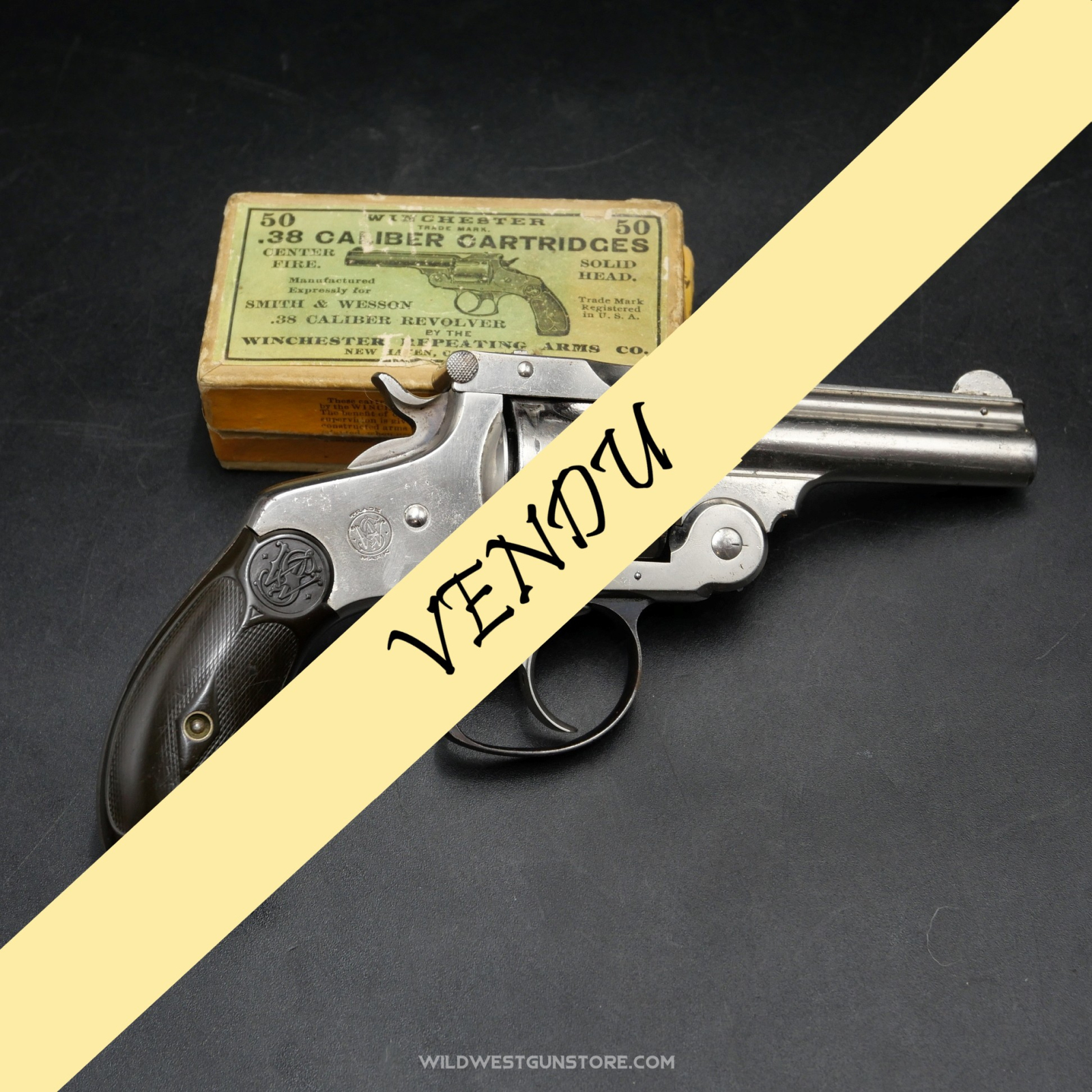 Rare revolver de collection SW 38DA Police de Cleveland