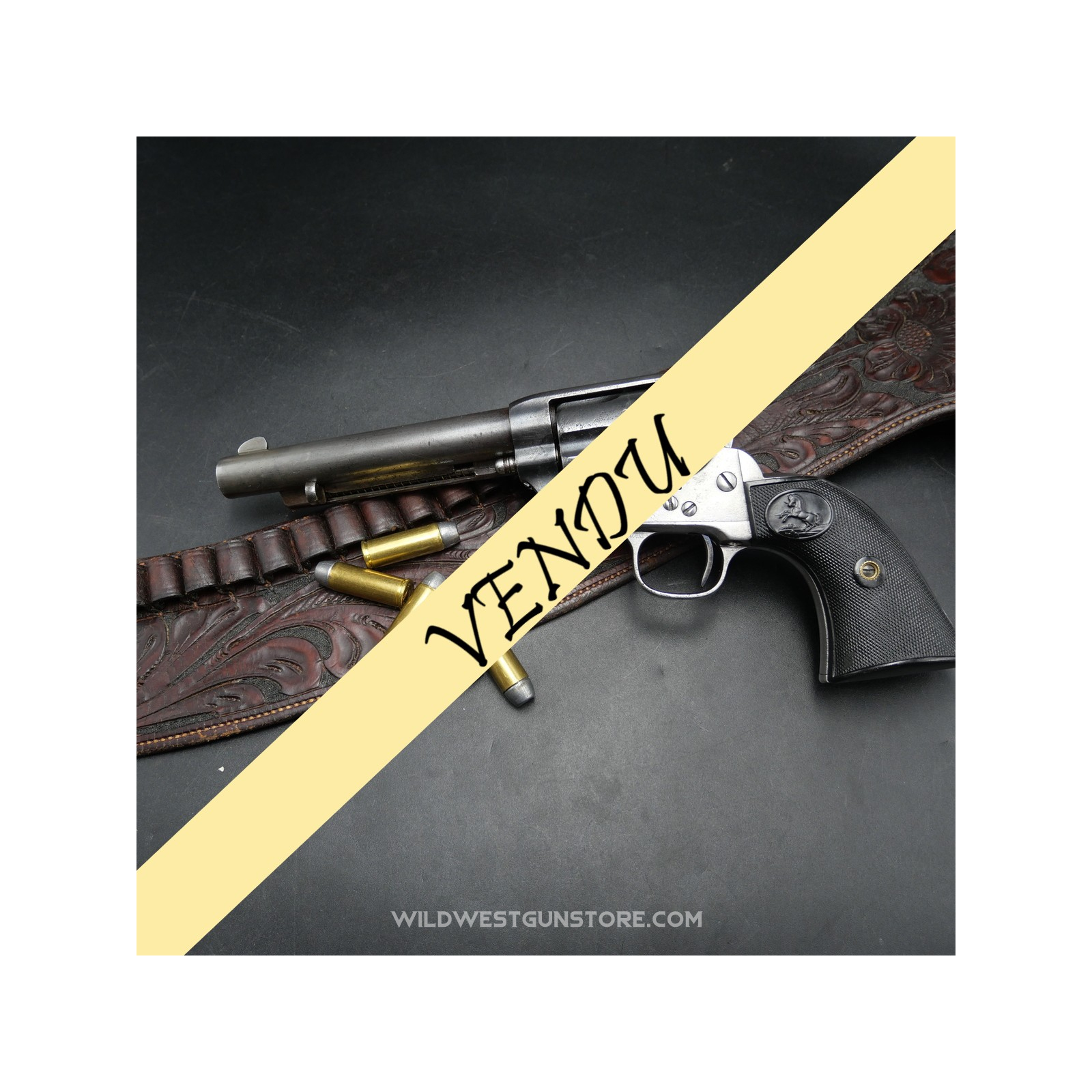 Revolver de collection Colt Peacemaker calibre 45 de 1882