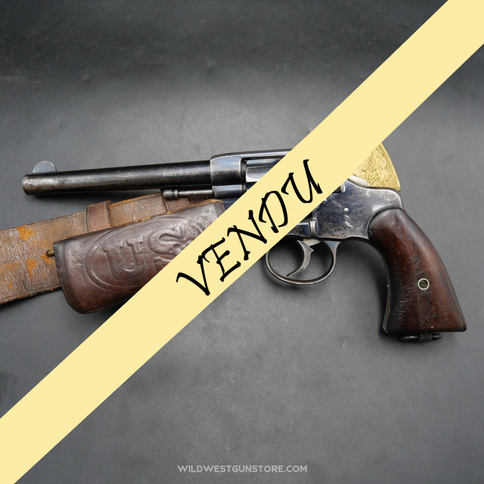 Revolver de dotation modèle 1889/1901 de l'US Army canon neuf calibre 38