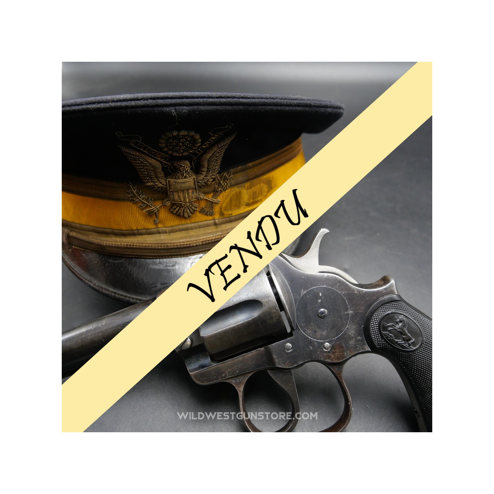 Colt Double action 1878/1902 Alaskan US Army cal. 45 parfait état, canon miroir