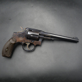 Rare Revolver Smith Wesson modèle 1899 Hand Ejector Cal.32-20 canon miroir