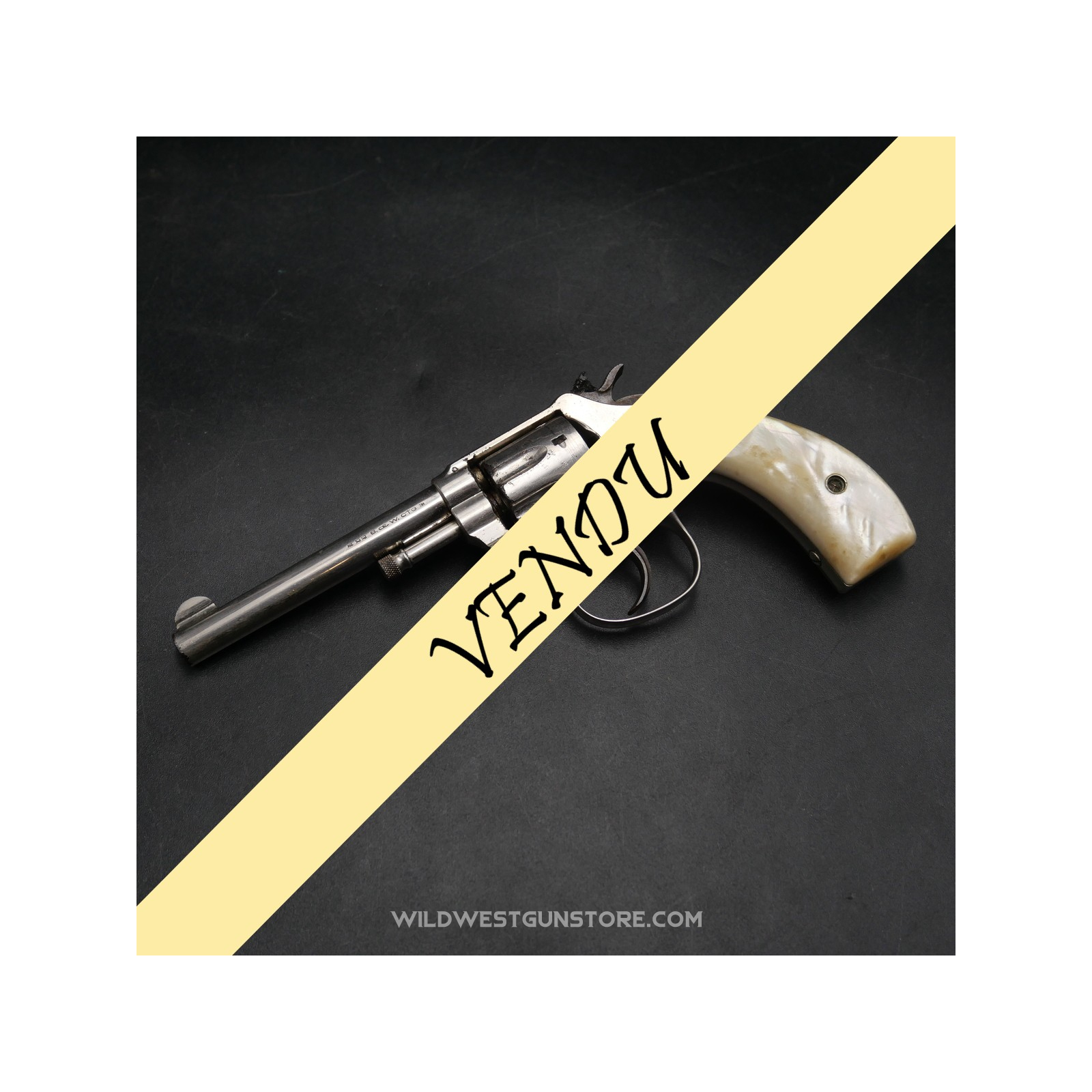 Smith Wesson 1st model Cal. 22 LAdysmith canon miroir