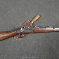 Carabine Trapdoor modèle 1873 canon miroir cal.45-70 dotation US Cavalry