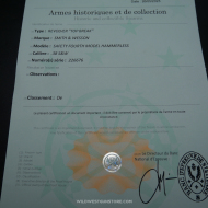 Mint Smith Wesson double Action Cal.38 5éme modèle et sa boite d'origine