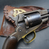 Rare Remington Factory Conversion New Model Navy Canon miroir Calibre 38CF