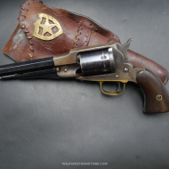 Rare Remington Factory Conversion New Model Navy Canon miroir Calibre 38CF