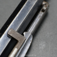 Rare Remington Factory Conversion New Model Navy Canon miroir Calibre 38CF