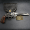 Smith & Wesson Schofield de dotation US Cavalry rare modèle nickelé cal.45
