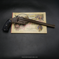 Pistolet de tir et collection Smith Wesson modèle 1891 avec excellent canon cal.22LR