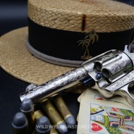 Exceptionnel Colt Sheriff 1878 gravé calibre .45