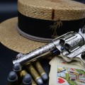 Exceptionnel Colt Sheriff 1878 gravé calibre .45