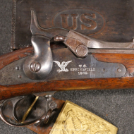 Springfield Rifle modèle 1873 dotation US Army cal.45-70 miroir guerres indiennes
