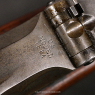 Carabine Trapdoor Springfield modèle 1884 calibre 45-70 de dotation US Cavalerie
