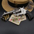 Exceptionnel Colt Sheriff 1878 gravé calibre .45