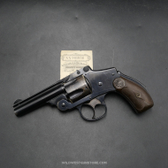 Revolver Smith & Wesson Calibre 38 poudre noire double action hammerless 4éme mod.