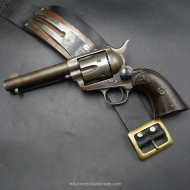 Excellent Colt calibre 44-40 Single Action Army et son système fast draw Bridgeport