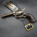 Excellent Colt calibre 44-40 Single Action Army et son système fast draw Bridgeport