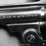 Mint revolver Smith Wesson cal. 32 double action 4th mod. et sa rare boite d'origine