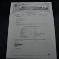 Revolver Western Colt calibre 45 SAA Peacemaker et sa lettre archive Colt