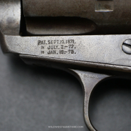 Revolver Western Colt calibre 45 SAA Peacemaker et sa lettre archive Colt