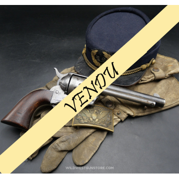 Historique Colt SAA de dotation US Army Cal. 45 fabrication 1874, matching numbers