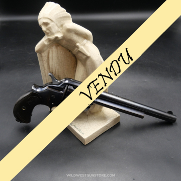 Incroyable Colt Frontier 1878 double Action Canon miroir calibre 45, bronzage d'origine