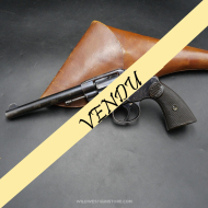 Colt double action modèle 1889 US Navy canon miroir calibre 38 et son holster