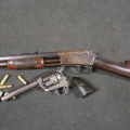 Rare Colt CLMR Canon miroir cal. 38-40, Modèle Lightning Western Fabrication 1888