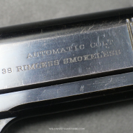 Unique Pistolet de référence Colt 1900 Cal.38 incroyable état production tardive