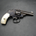 Revolver de collection Smith Wesson DA cal.32 1st model plaquettes nacre
