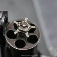 Revolver de collection Smith Wesson DA cal.32 1st model plaquettes nacre