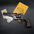 Authentique Revolver Schofield 2nd modèle Wells Fargo, Canon miroir Calibre 45