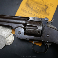 Authentique Revolver Schofield 2nd modèle Wells Fargo, Canon miroir Calibre 45