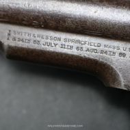 Authentique Revolver Schofield 2nd modèle Wells Fargo, Canon miroir Calibre 45