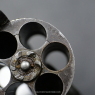 Authentique Revolver Schofield 2nd modèle Wells Fargo, Canon miroir Calibre 45