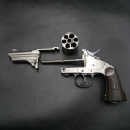 Revolver Frontier Merwin Hulbert cal. 44-40 nickelage d'origine, Double action 3rd model