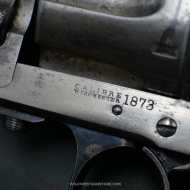 Revolver Frontier Merwin Hulbert cal. 44-40 nickelage d'origine, Double action 3rd model