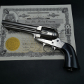 Revolver de collection Remington 1890 Beau canon calibre 44-40 Nickelage d'origine
