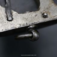 Revolver de collection Remington 1890 Beau canon calibre 44-40 Nickelage d'origine