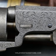 Colt 1859 gravé Gustave Young et son coffret