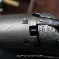 Colt 1859 gravé Gustave Young et son coffret