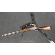 Rare Marlin modèle 1881 canon miroir calibre 45-70 fabrication précoce Western lever action