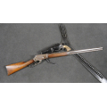 Rare Marlin modèle 1881 canon miroir calibre 45-70 fabrication précoce Western lever action