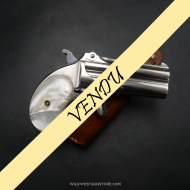 Pistolet de collection Remington 95 Over-under canons miroirs cal.41 et son holster