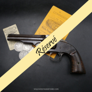 Authentique Revolver Schofield 2nd modèle Wells Fargo, Canon miroir Calibre 45