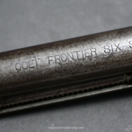 Colt Frontier Calibre 44-40 Smokeless frame Single Action Army fabrication 1898