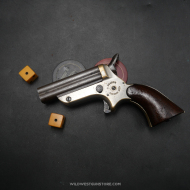 Pistolet Sharps calibre 22 Modèle 3 de collection