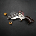 Pistolet Sharps calibre 22 Modèle 3 de collection